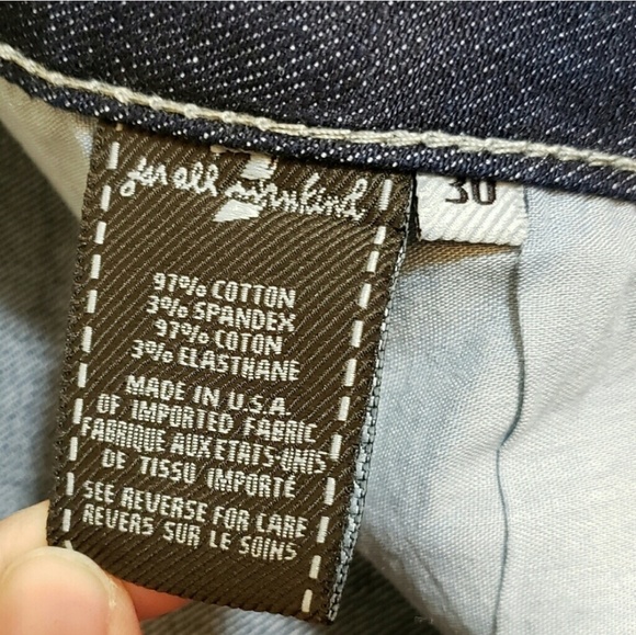 7FAM NWT A pocket flare leg jeans 30s - Picture 8 of 8